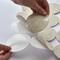 RoomMates Ivory Modern Circles Acoustical Peel & Stick Tiles